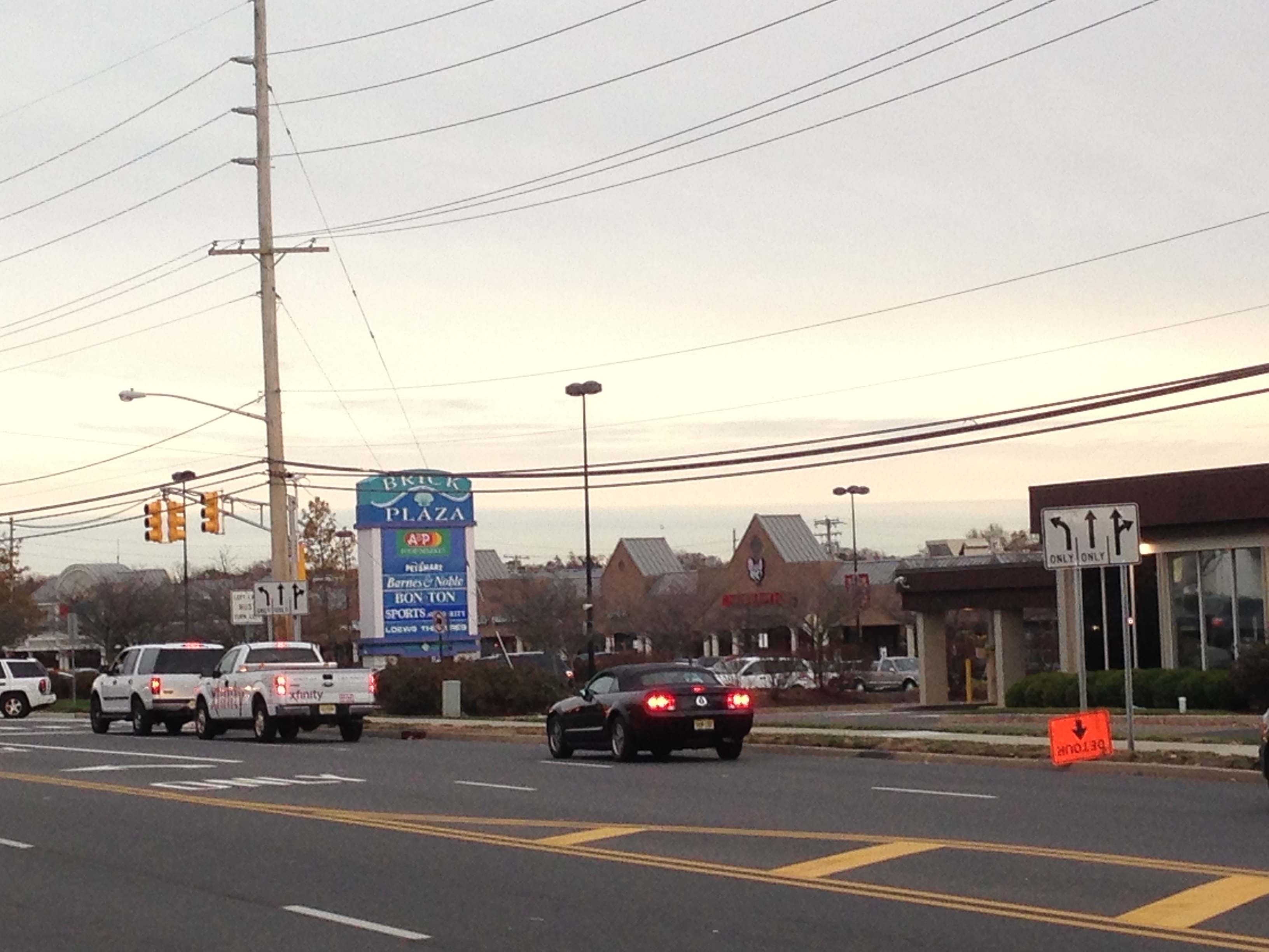 Brick Township's business district at Brick Plaza. (Photo: Daniel Nee)