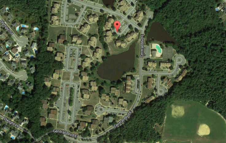 The site where a body was found March 12, 2015. (Credit: Google Maps)