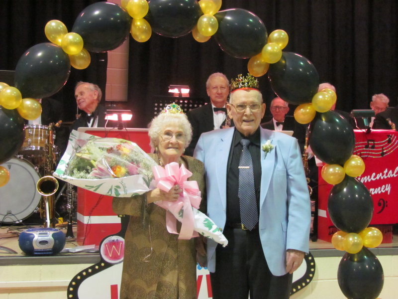 The king and queen of the 2013 Senior Citizen Prom. (Photo: File Photo/Brick Township)