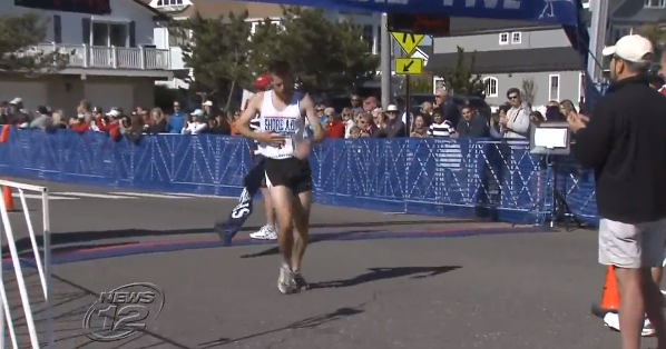 Andrew Brodeur completed the Spring Lake Five, May 23, 2015. (Credit: News12 New Jersey)