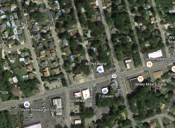 Route 88 (Credit: Google Maps)
