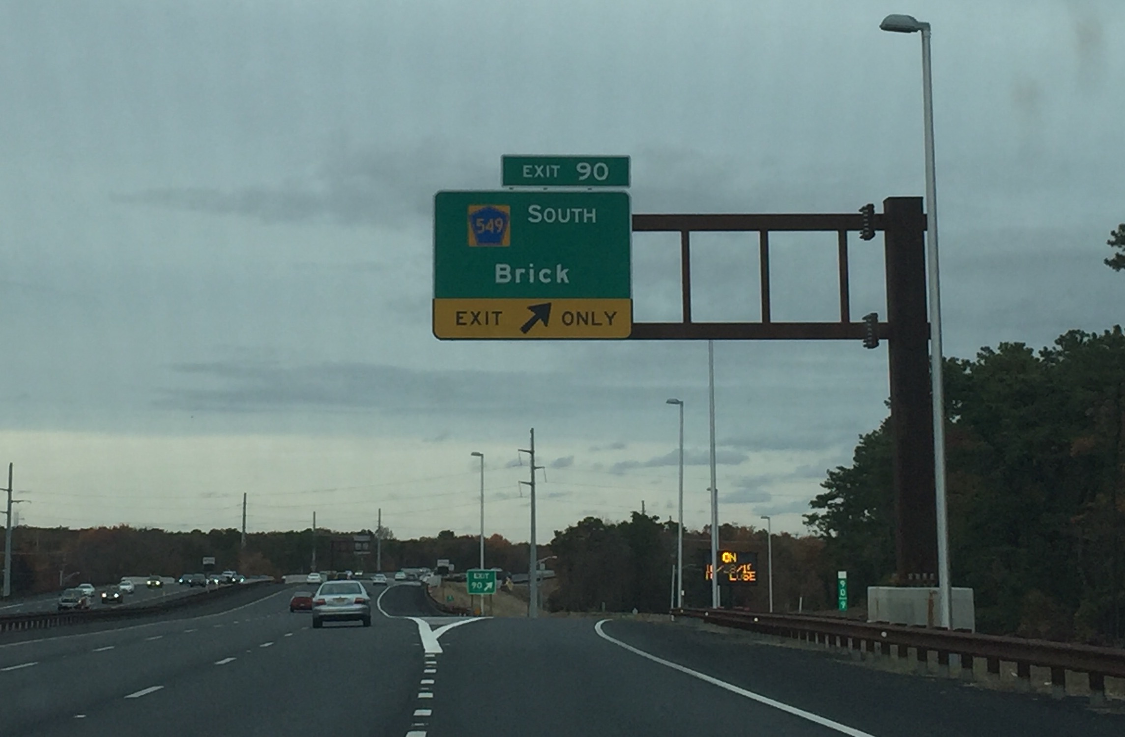 Exit 90, Garden State Parkway (Photo: Daniel Nee)