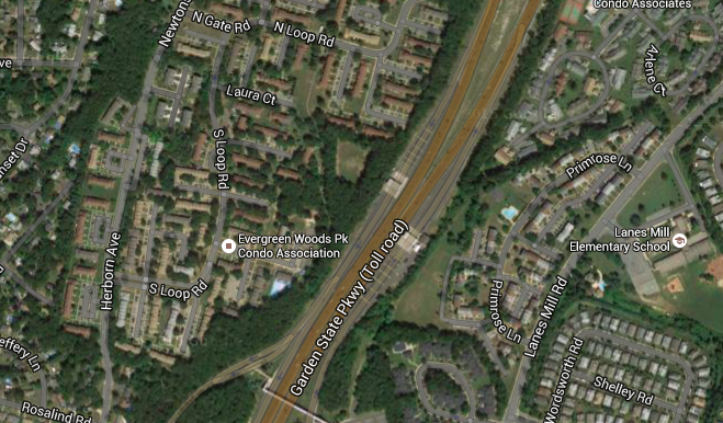 Evergreen Woods, Brick, N.J. (Credit: Google Maps)