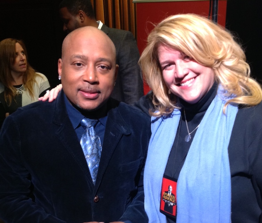 BJ Dowlen, of Brick, with "Shark Tank's" Daymond John. (File Photo)