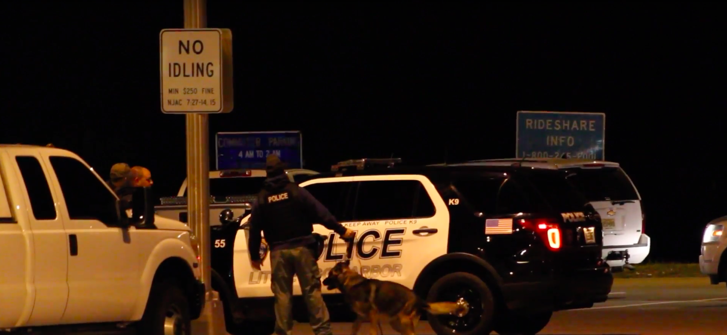 The search for Arthur Buckel in Ocean County. (Credit: Lacey Reporter)