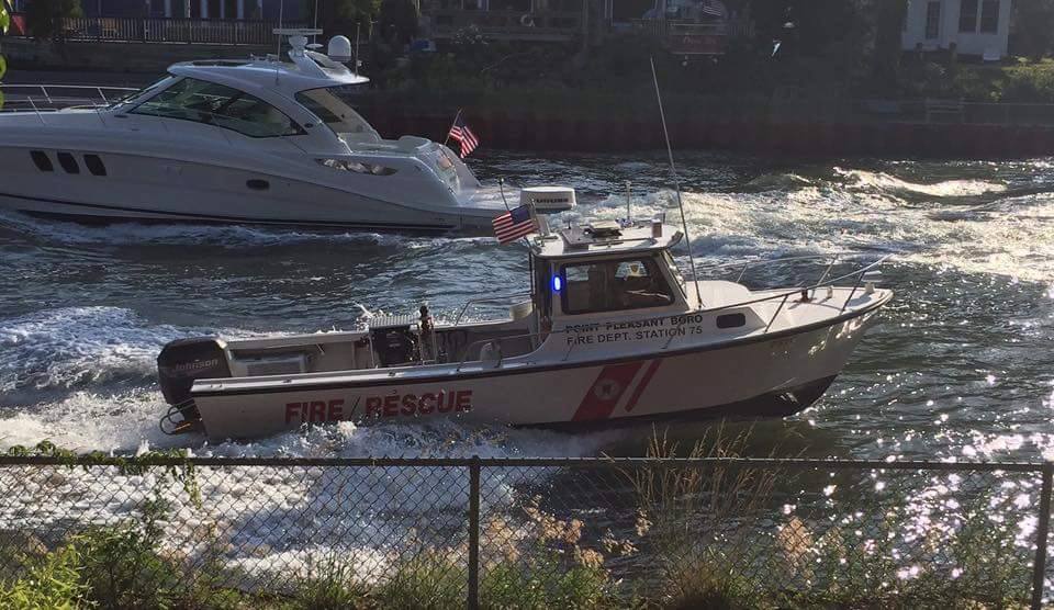 Point Pleasant Borough rescue boat. (Photo: Point Pleasant Fire Department)