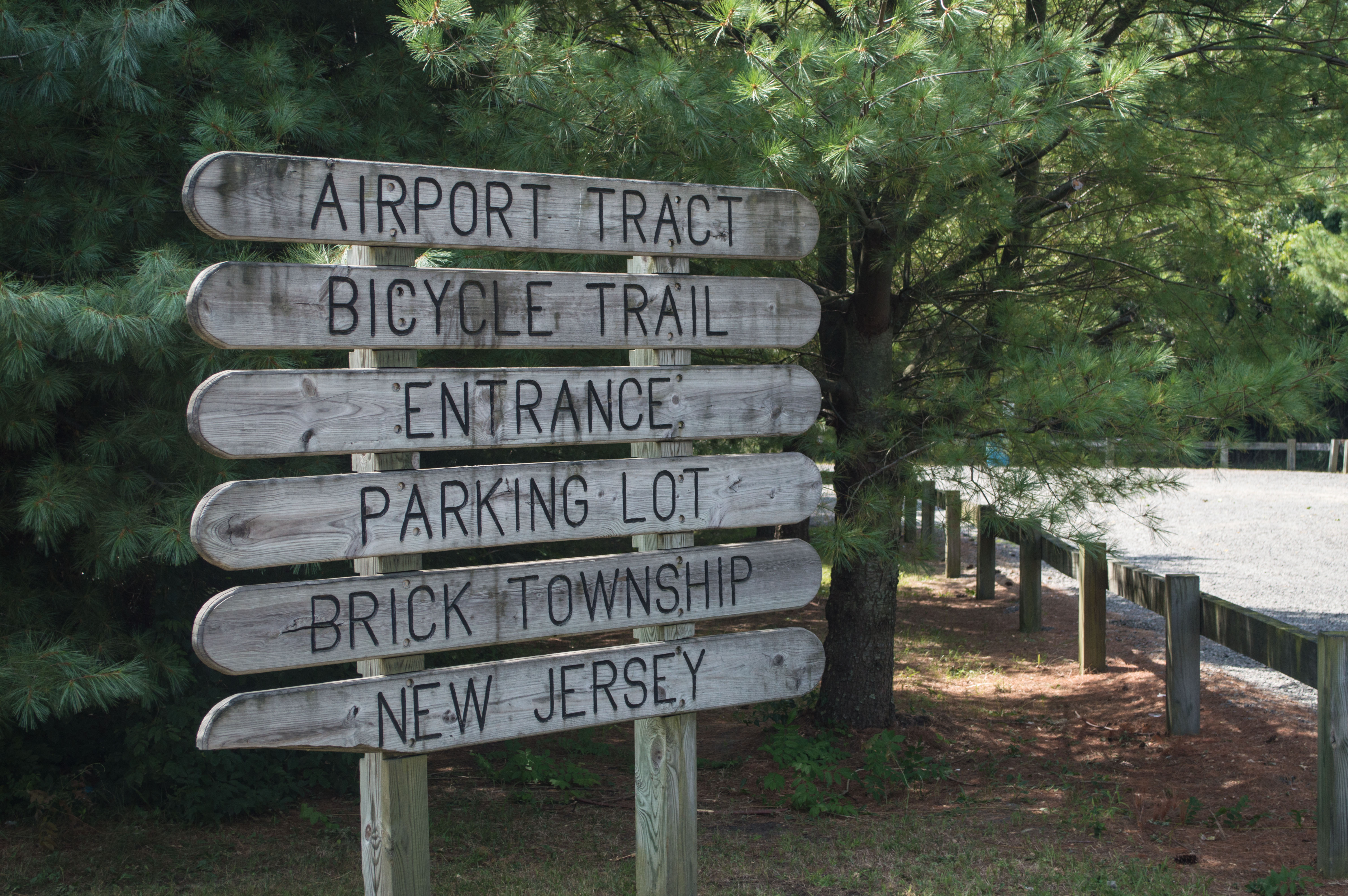 The Airport Tract bike and walking path in Brick. (Photo: Daniel Nee)