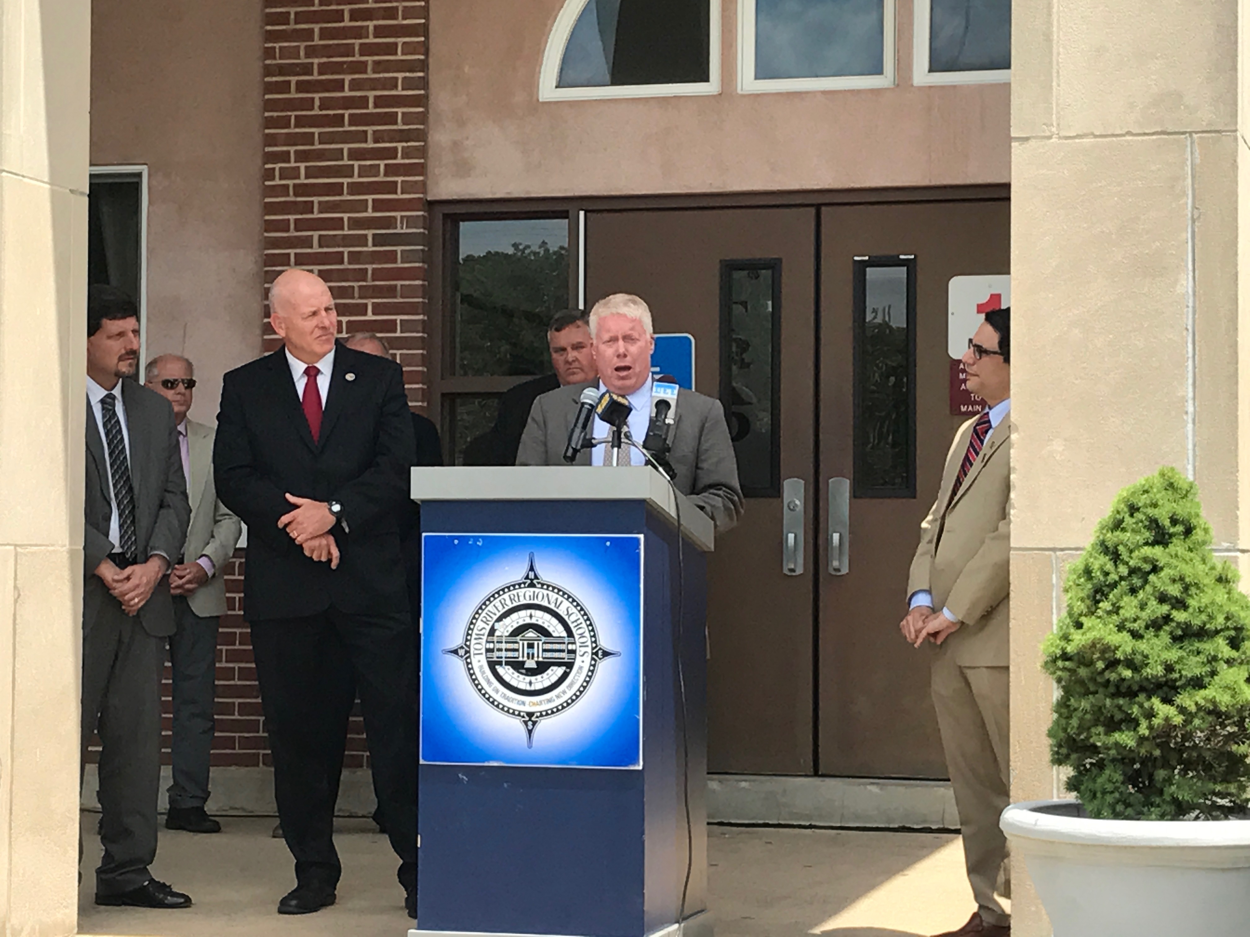 Mayor John Ducey speaks on school funding, June 21, 2017. (Photo: Daniel Nee)