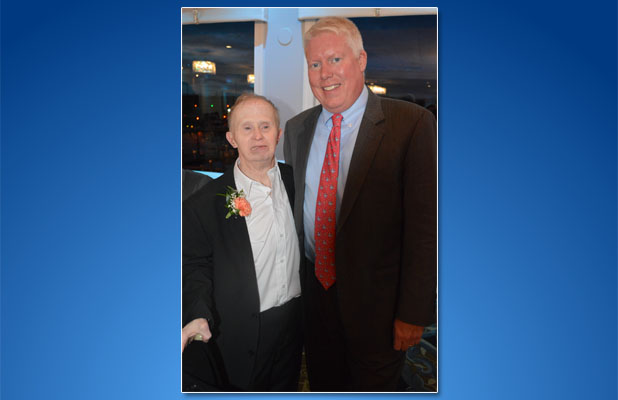 Brick Mayor John Ducey and Matthew "Mayor Matt" Redmond. (Photo: The Arc of Ocean County)