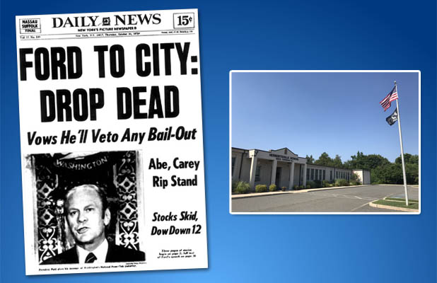 The famed Oct. 30 headline of the New York Daily News. Is it being repeated in Brick? (File Photos)