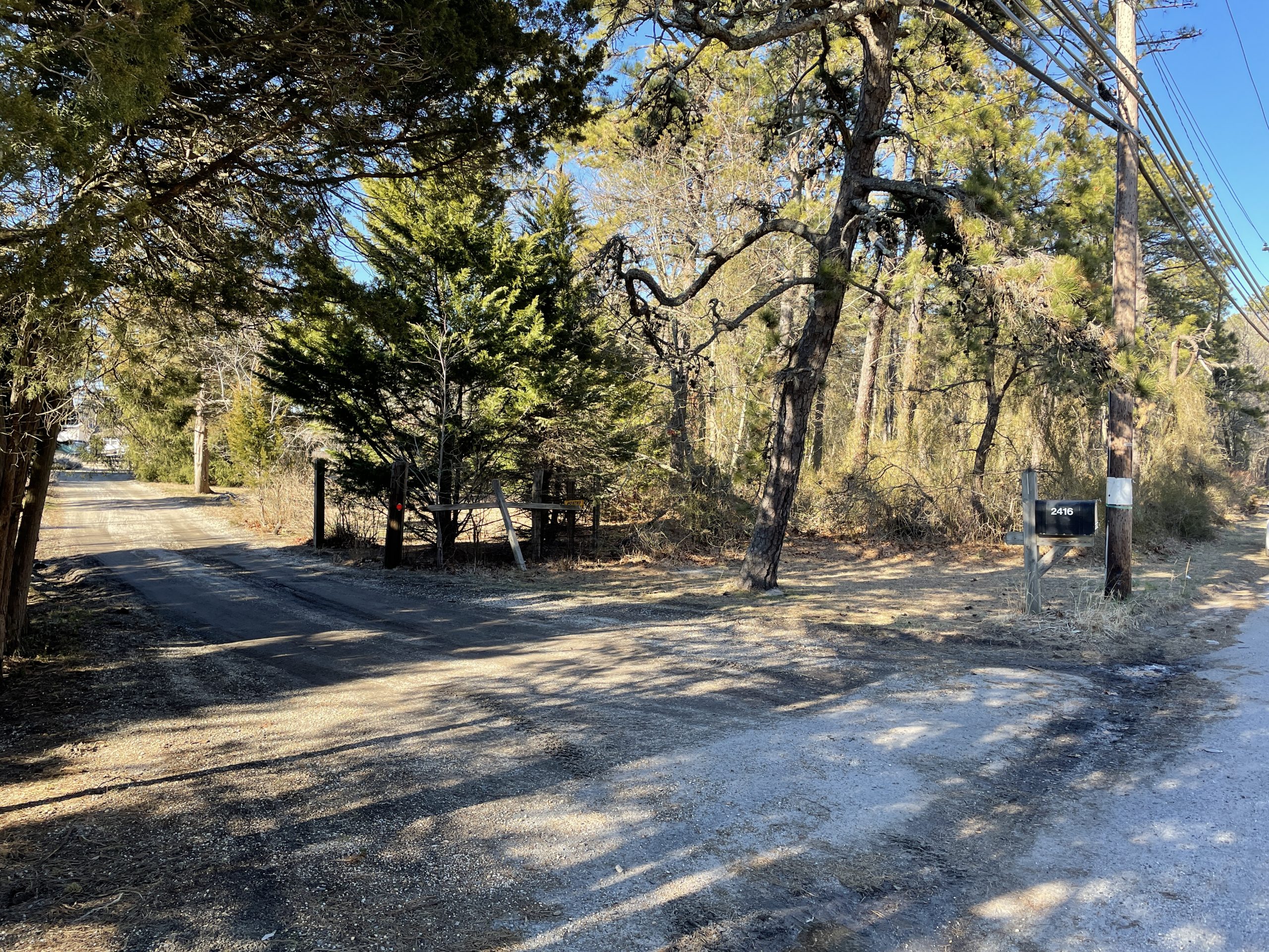 The location of the proposed Hooper Avenue Estates project in Brick, Feb. 2021. (Photo: Daniel Nee)