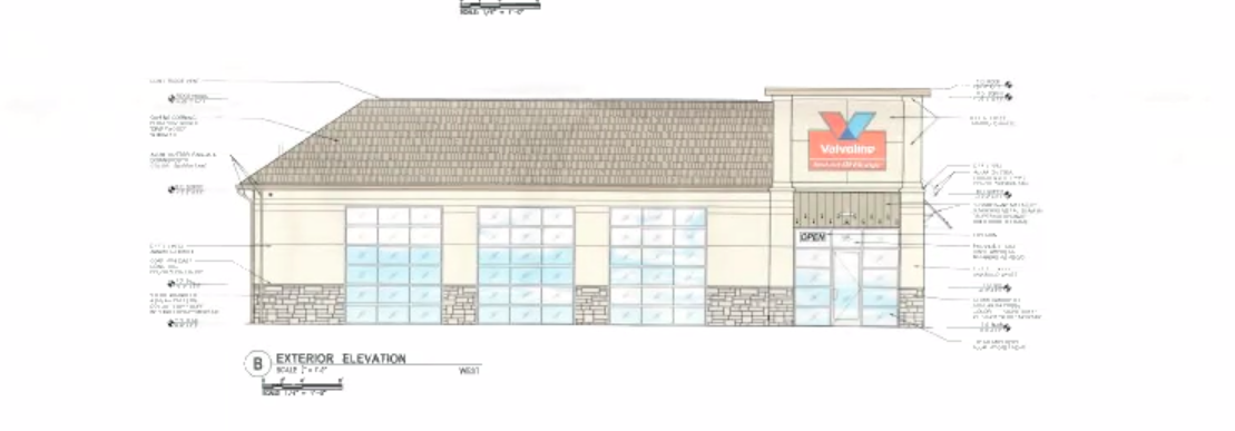 A Valvoline Instant Oil Change location approved for Brick Township. (Screenshot)
