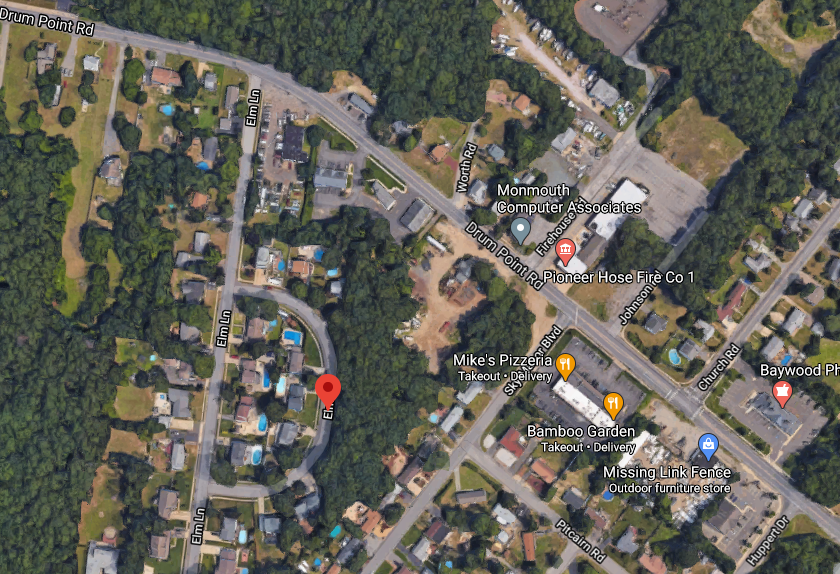 Elm Court, Brick, N.J. (Credit: Google Maps)
