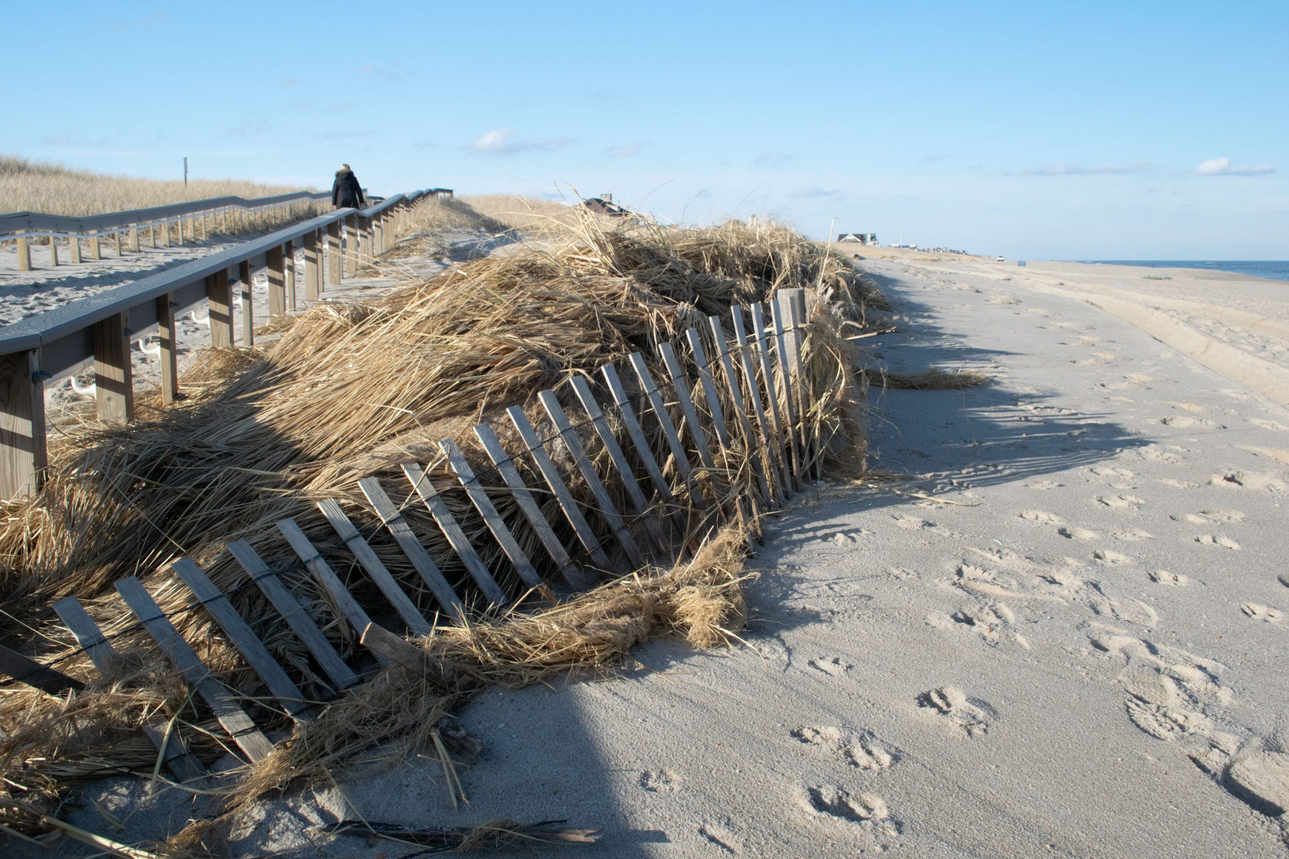 Brick Beach III following the Feb. 2021 nor'easter. (Photo: Daniel Nee)