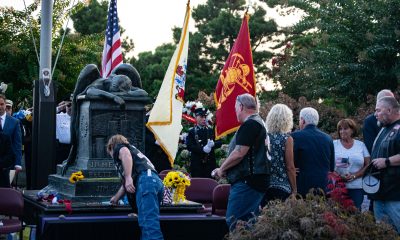 Brick Township holds its annual 9/11 memorial, marking 20 years since the Sept. 11 attacks, Sept. 11, 2021. (Photo: Daniel Nee)