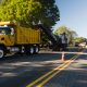 Construction on Herbertsville Road, Oct. 19, 2021. (Photo: Daniel Nee)