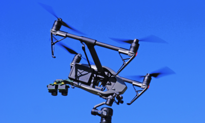 A DJI Inspire 2 drone with payload carriage capability. (Photo: DJI)