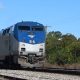 An Amtrak passenger train. (Credit: Tony Alter/ Flickr)