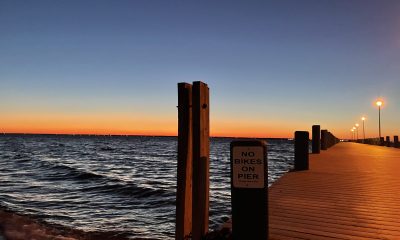 Sunset on Barnegat Bay, Jan. 14, 2022. (Photo: Daniel Nee)