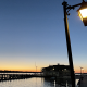 The boardwalk in Island Heights during sunset, Feb. 9, 2022. (Photo: Daniel Nee)