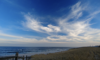 The Third Avenue beach in Ortley Beach, March 2022. (Photo: Daniel Nee)
