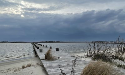 A storm rolls in over Seaside Heights, April 2022. (Photo: Daniel Nee)