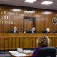 The Ocean County Commissioners discuss the county budget, April 2022. (Photo: Daniel Nee)