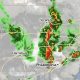 Storms moving into the Jersey Shore region, May 20, 2022. (Credit: NWS)