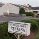The proposed location for Temple Beth Or, in the former Laurelton Funeral Home building, Brick, N.J., Sept. 2022. (Photo: Daniel Nee)