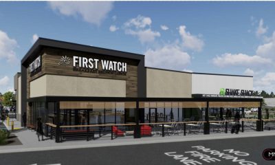 A rendering of the proposed Shake Shack and First Watch restaurants in Brick Township, both of which were rejected by the township's zoning board. (Credit: Planning Document)