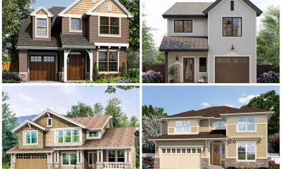 A rendering of a home to be built as part of a four-home development in Brick's Nejecho Beach neighborhood. (Source: Planning Documents)