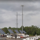 A wireless communications tower at the Brick Township municipal complex. (Credit: Google Earth)