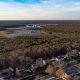 An aerial view of the former Ciba-Geigy chemical site, Toms River, N.J., Dec. 5, 2022. (Photo: Daniel Nee)