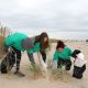 Volunteers from ShopRite gathered together to form a beach sweep team for COA's annual Beach Sweeps. (Photo: Wakefern Corp.)