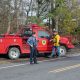 Marshland singed by a brush fire, April 11, 2023, in Brick Township, N.J. (Photo: Shorebeat)