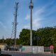 A co-located cellular communications tower at the municipal complex in Brick Township. (Photo: Shorebeat)