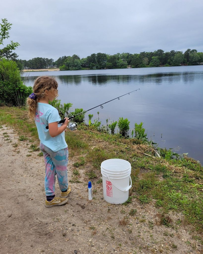 Brick Township officials pose with the winners of the 2023 Fishing Derby, June 2023. (Photo: Township of Brick)