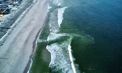A rip current captured by Shorebeat's cameras off Brick Township, Sept. 2023. (Photo: Shorebeat)