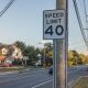Speed Limit and directional signs on Herbertsville Road, Brick, N.J., Oct. 2023. (Photo: Shorebeat)
