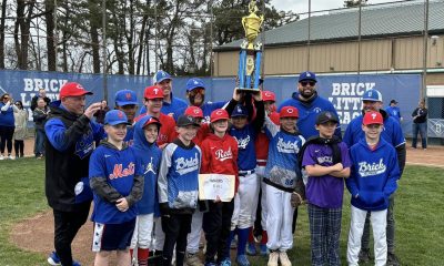 Participants celebrate the 2024 Brick Little League Opening Day Ceremonies. (Photo: Brick Little League)