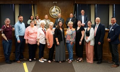 Recipients of CDBG grants are photographed at the June 2024 Brick Township council meeting. (Photo: Brick Township)