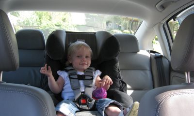 A front-facing car seat. (Credit: Dan Harrelson/ Creative Commons)