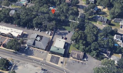 A parcel of land behind the Breton Woods firehouse (green roof) off Mantoloking Road. (Credit: Google Maps)