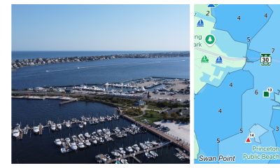 The location of the "14" ICW marker in Barnegat Bay. (Credit: Argo Nav)