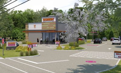 Renderings of a proposed Dunkin' Donuts location on Mantoloking Road in Brick Township, June 2025. (Planning Document)