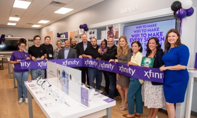 The opening of the "Xfinity Store" in Brick Plaza, Sept. 2025. (Photo: Comcast)