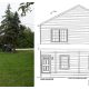 The property at 251 Drum Point Road. (Photos: Shorebeat/Planning Document)