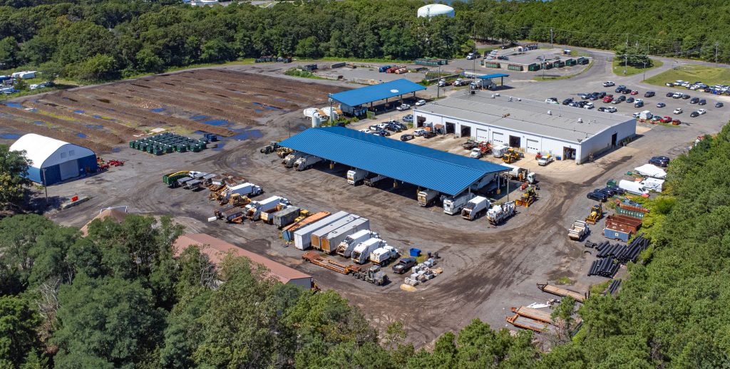 The Brick Township Public Works and recycling facility at Ridge Road, Oct. 2025. (Photo: Shorebeat)