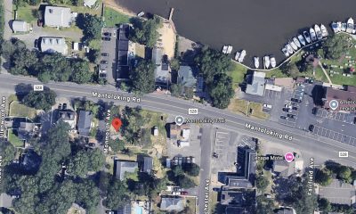 835 and 841 Mantoloking Road. (Google Earth)