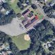St. Paul's United Methodist Church, Brick, N.J., and its baseball field. (Credit: Google Earth)
